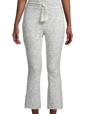 Free People Movement Wild Side Flare Leg Sweatpants XS Heathered Grey